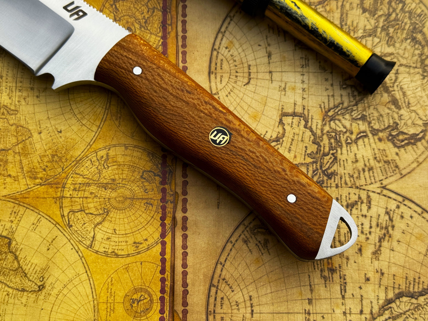 UA Nature Nook - Hand Forged Stainless Steel Hunting Knife