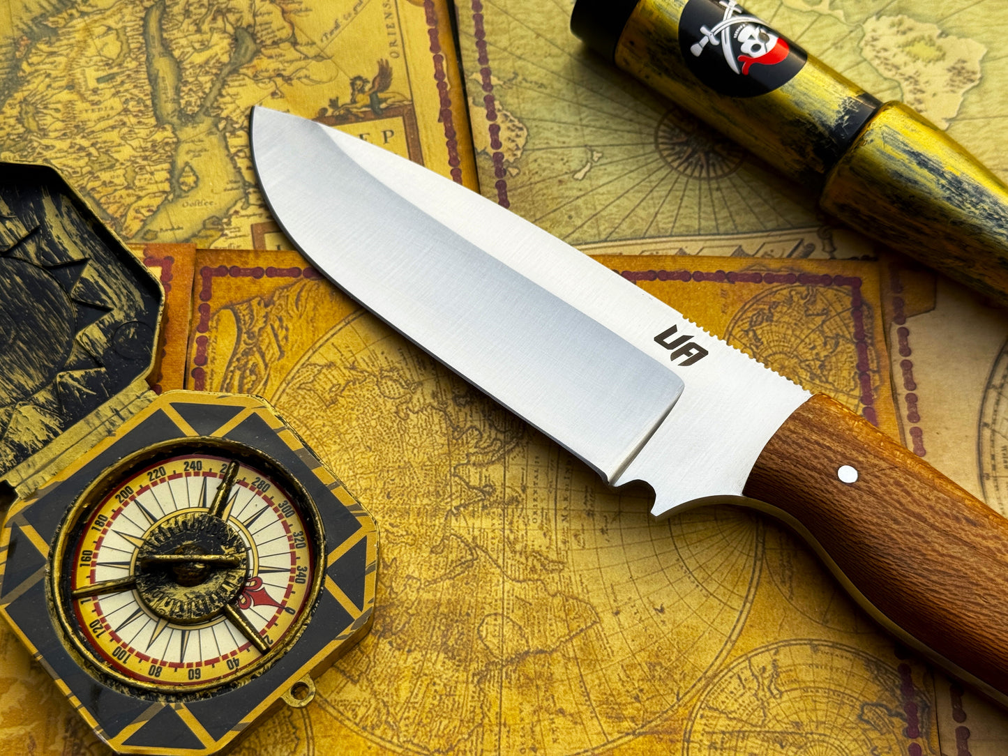 UA Nature Nook - Hand Forged Stainless Steel Hunting Knife