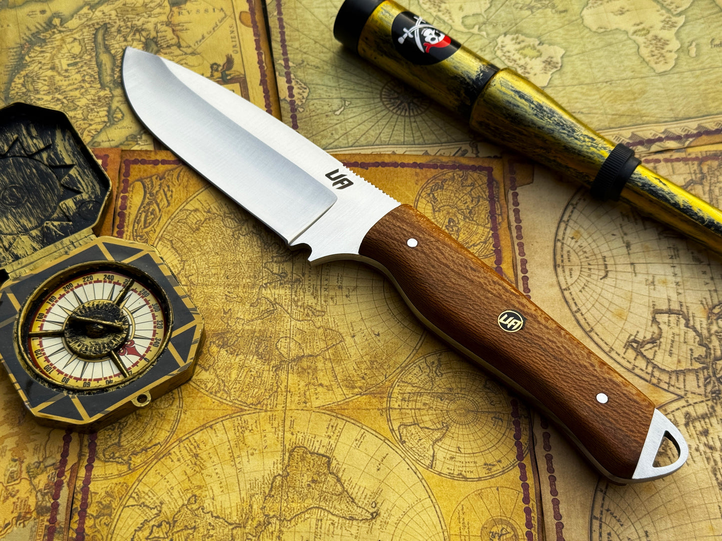 UA Nature Nook - Hand Forged Stainless Steel Hunting Knife
