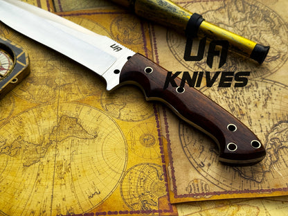 UA Bushcraft Pro - Hand Forged 12" Full Tang Hunting Knife