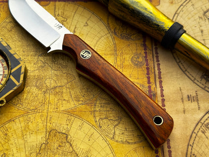 UA Cobra Strike - Handmade Lightweight Camping Knife with Sheath