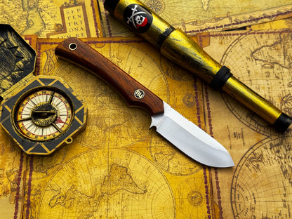 UA Cobra Strike - Handmade Lightweight Camping Knife with Sheath
