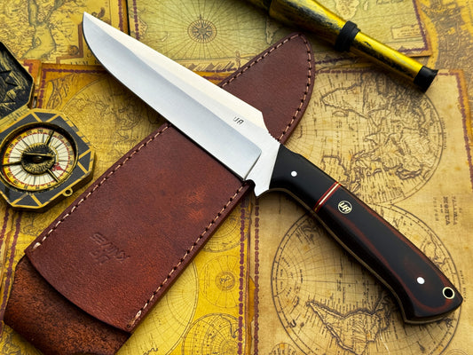 UA Dragons Tooth - Handmade Bowie Knife with Sheath