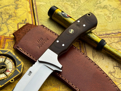UA Bear Claw - Hand Forged Hunting Knife with G10 Micarta Handle